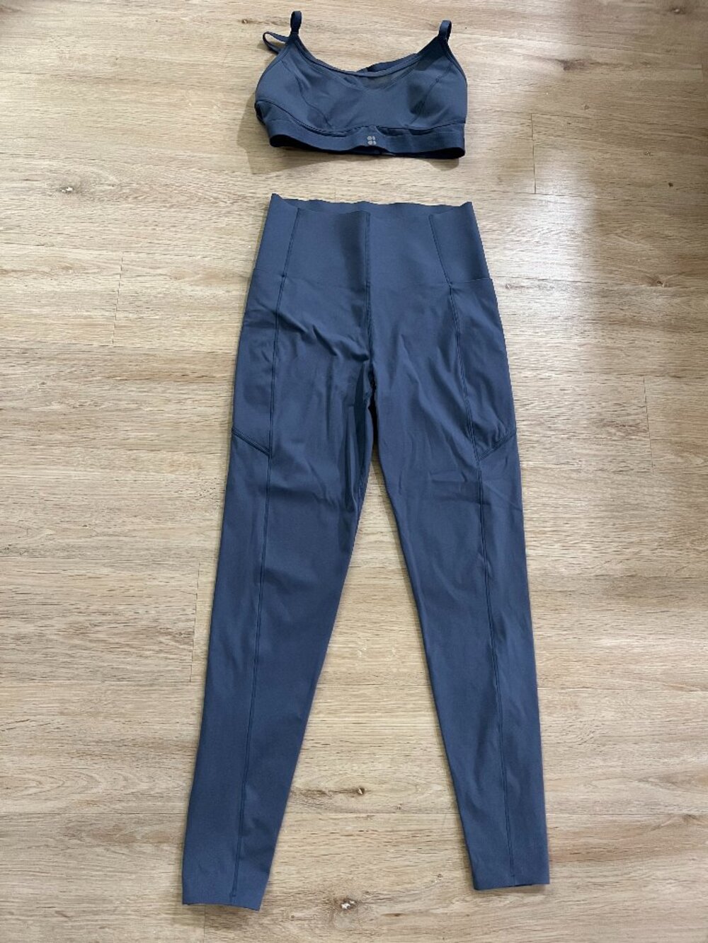 Sweaty betty set in endless blue